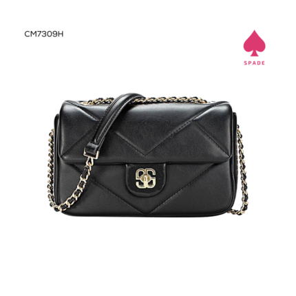 David Jones Quilted Chain Side bag CM7309H