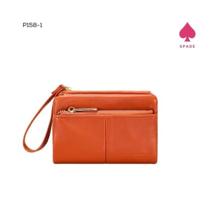 David Jones Aria Double Zip Wristlet Wallet P158-1