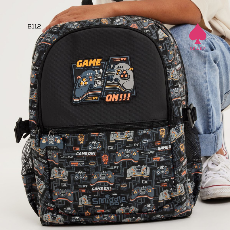 Smiggle Game On Console Backpack B112