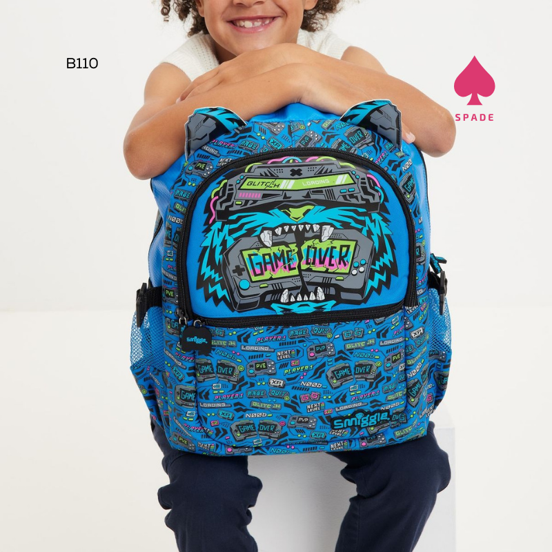 Smiggle Game Over Backpack B110