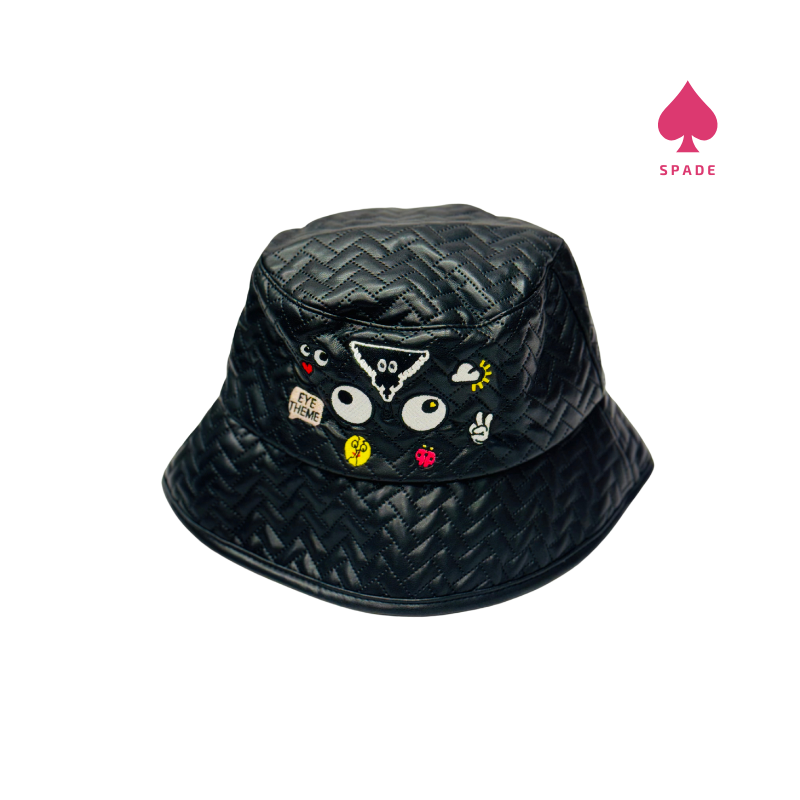 Eye Theme Leatherbound Watcher Hat A150_1