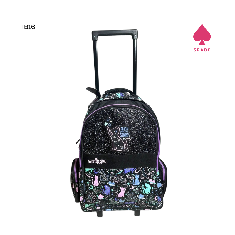 Smiggle Cat Trolley Bag TB16