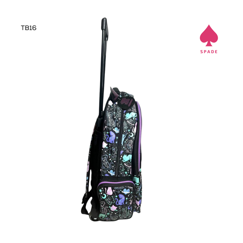 Smiggle Cat Trolley Bag TB16