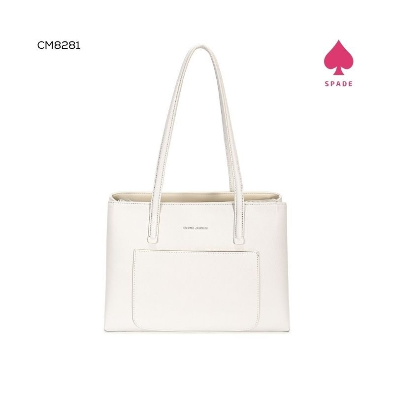 David Jones Front Pocket Tote Handbag cm8281