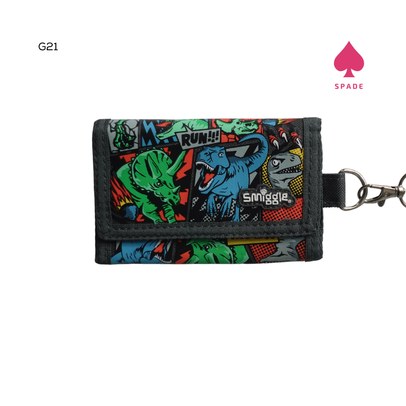 Smiggle Dino Wallet G21