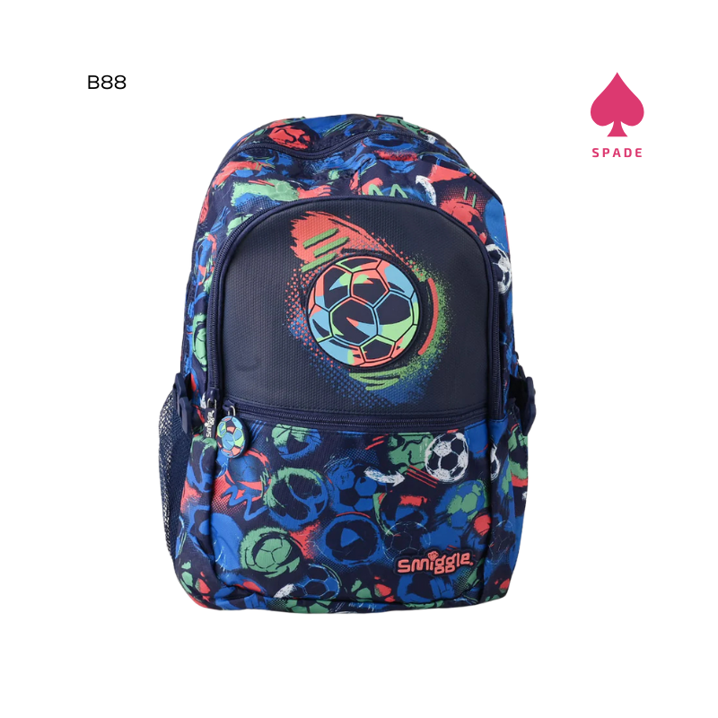 Smiggle Football  Backpack B88