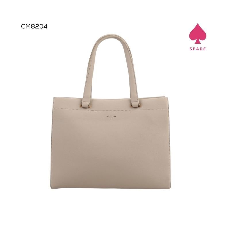 David Jones Classic Minimalist Tote HandBag cm8204