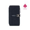 Bagco Textured Zip-Around Long Wallet