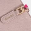 Bagco Textured Zip-Around Long Wallet