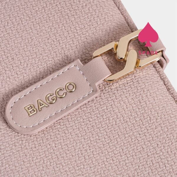 Bagco Textured Zip-Around Long Wallet