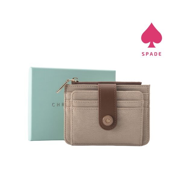 Chrisbella Compact Zip Card Holder Wallet