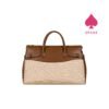 Chrisbella Buckle Detail Structured Duffel Bag