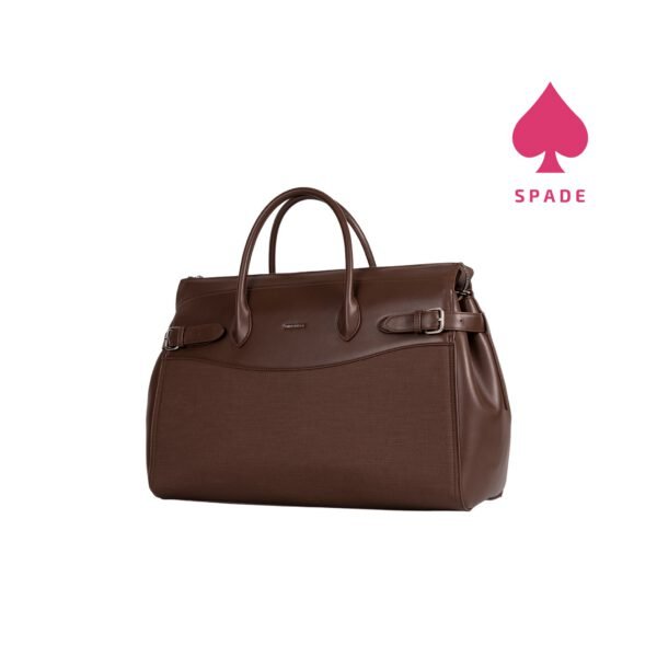 Chrisbella Buckle Detail Structured Duffel Bag