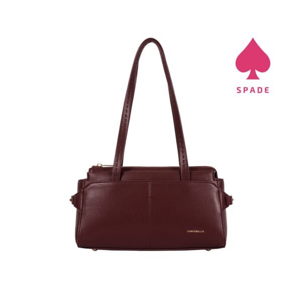 Chrisbella Side-Buckle Structured Side Bag