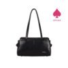 Chrisbella Side-Buckle Structured Side Bag