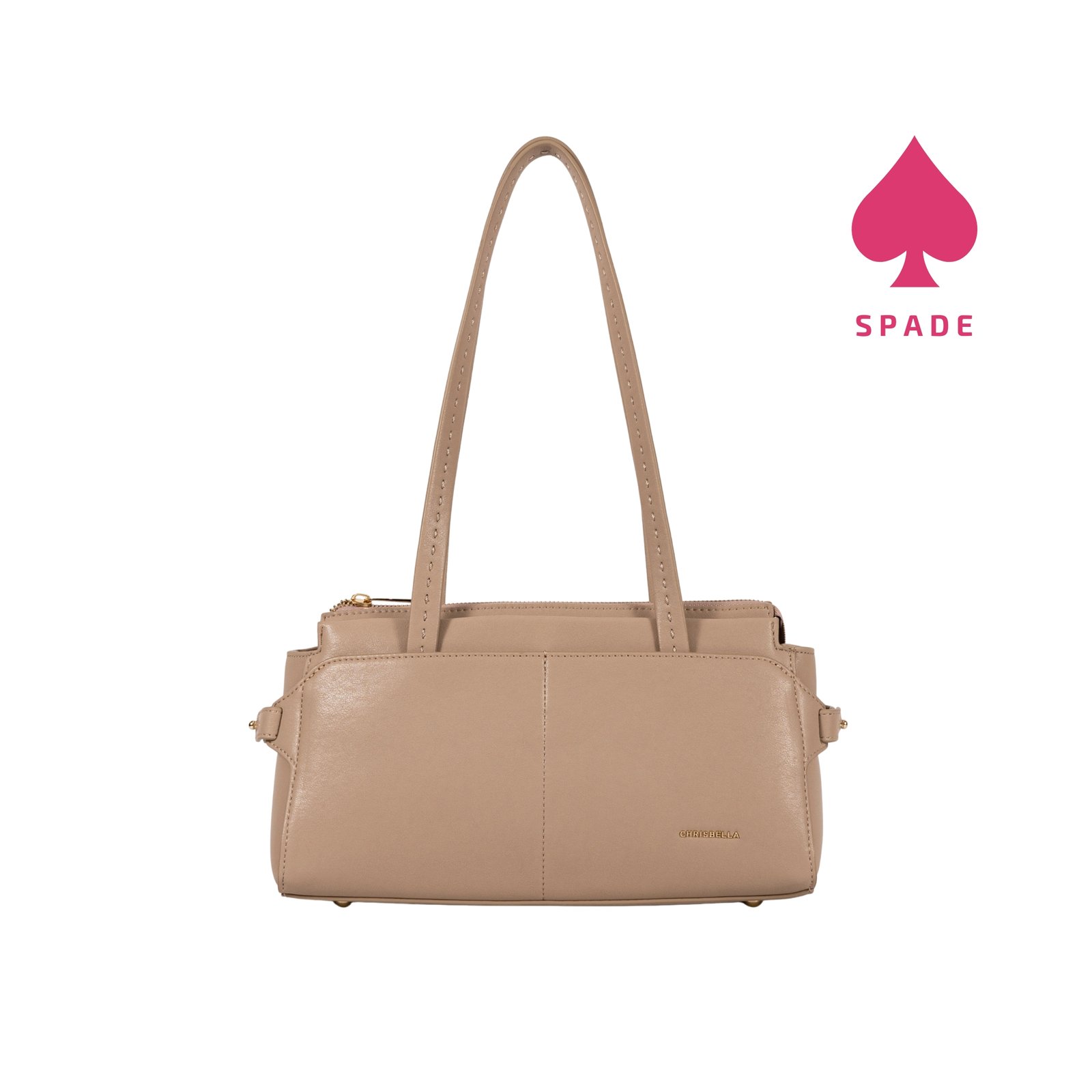 Chrisbella Side-Buckle Structured Side Bag