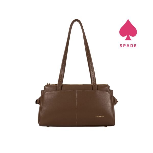 Chrisbella Side-Buckle Structured Side Bag