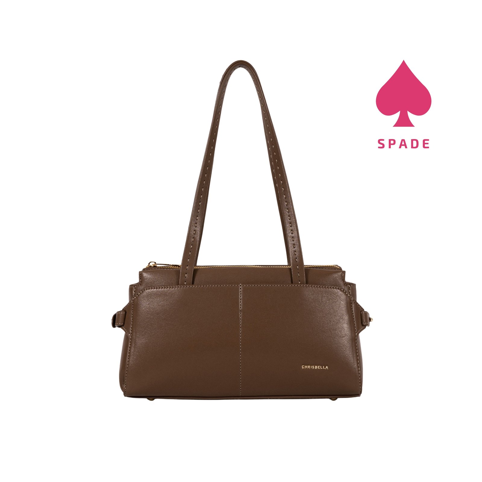 Chrisbella Side-Buckle Structured Side Bag