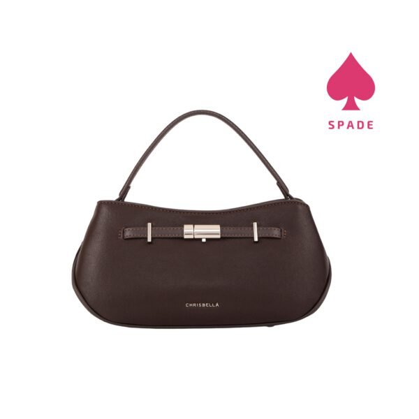 Chrisbella Turn-Lock Belt Detail Handbag