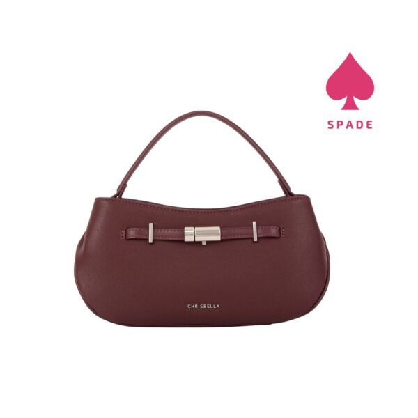 Chrisbella Turn-Lock Belt Detail Handbag