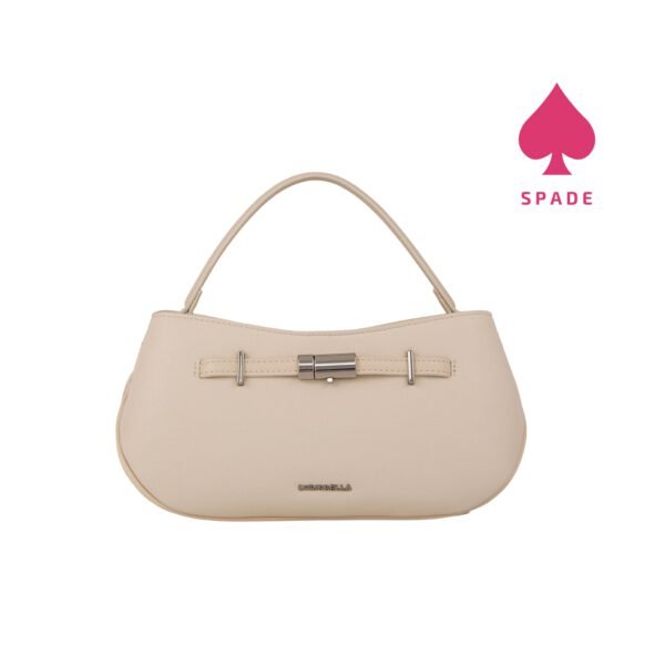 Chrisbella Turn-Lock Belt Detail Handbag