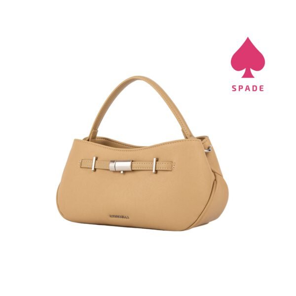 Chrisbella Turn-Lock Belt Detail Handbag