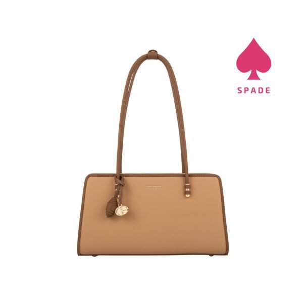 Chrisbella Charm Detail Structured Side Bag