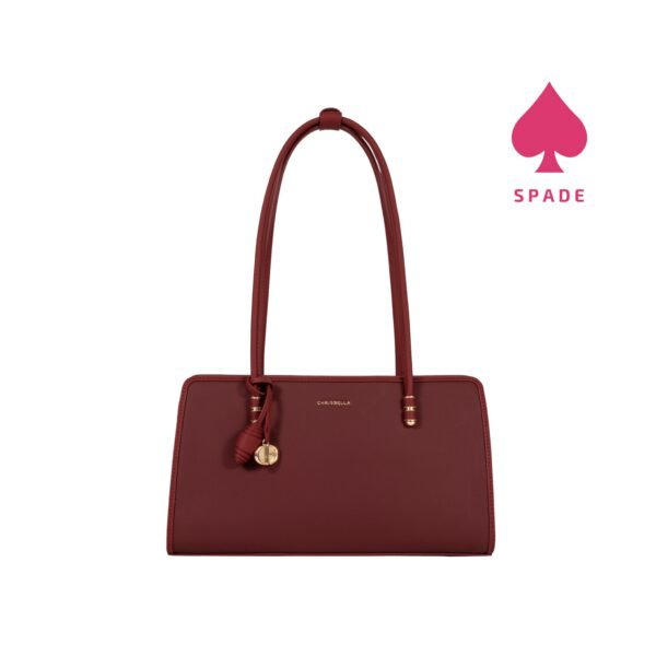 Chrisbella Charm Detail Structured Side Bag