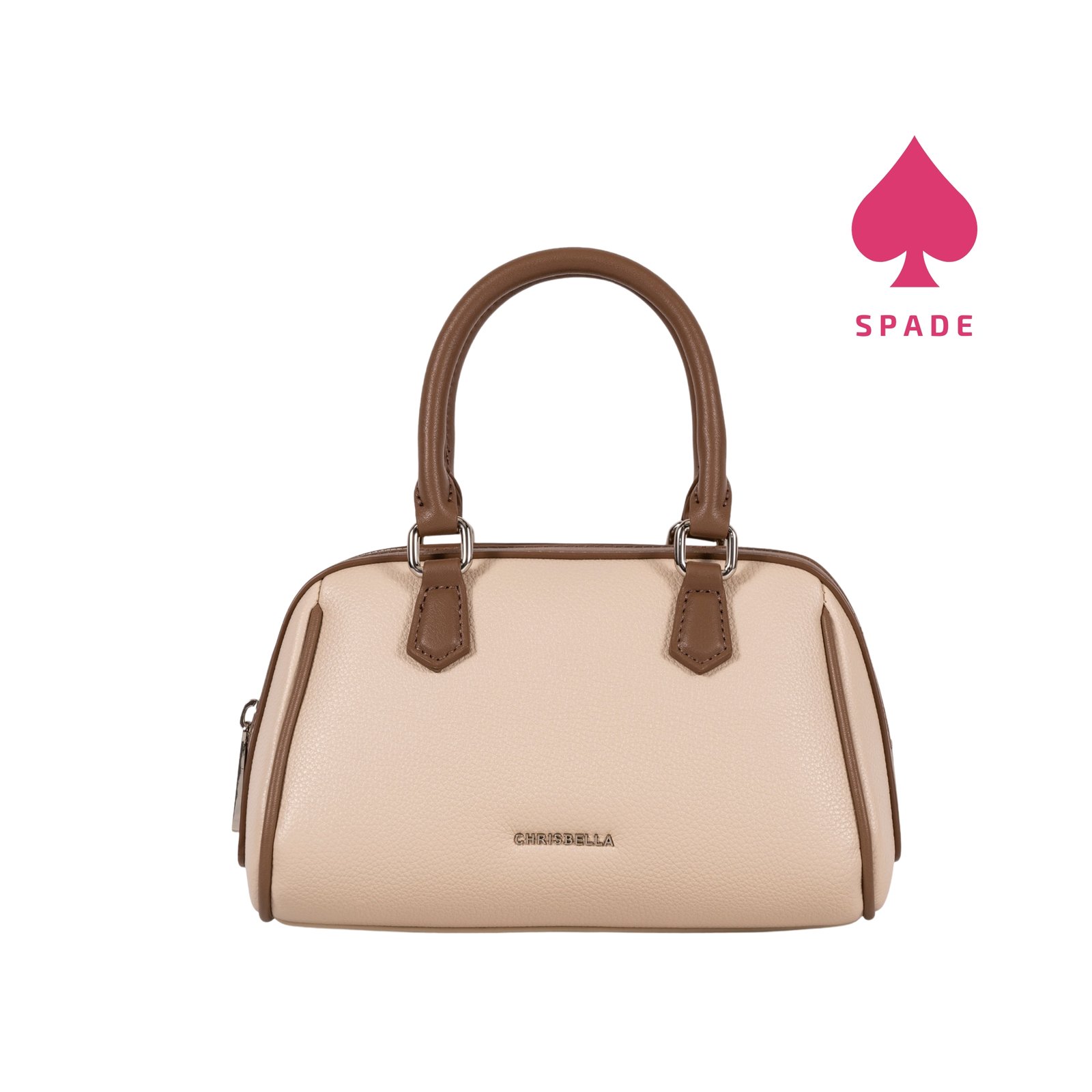 Chrisbella Classic Structured Top Handle Handbag