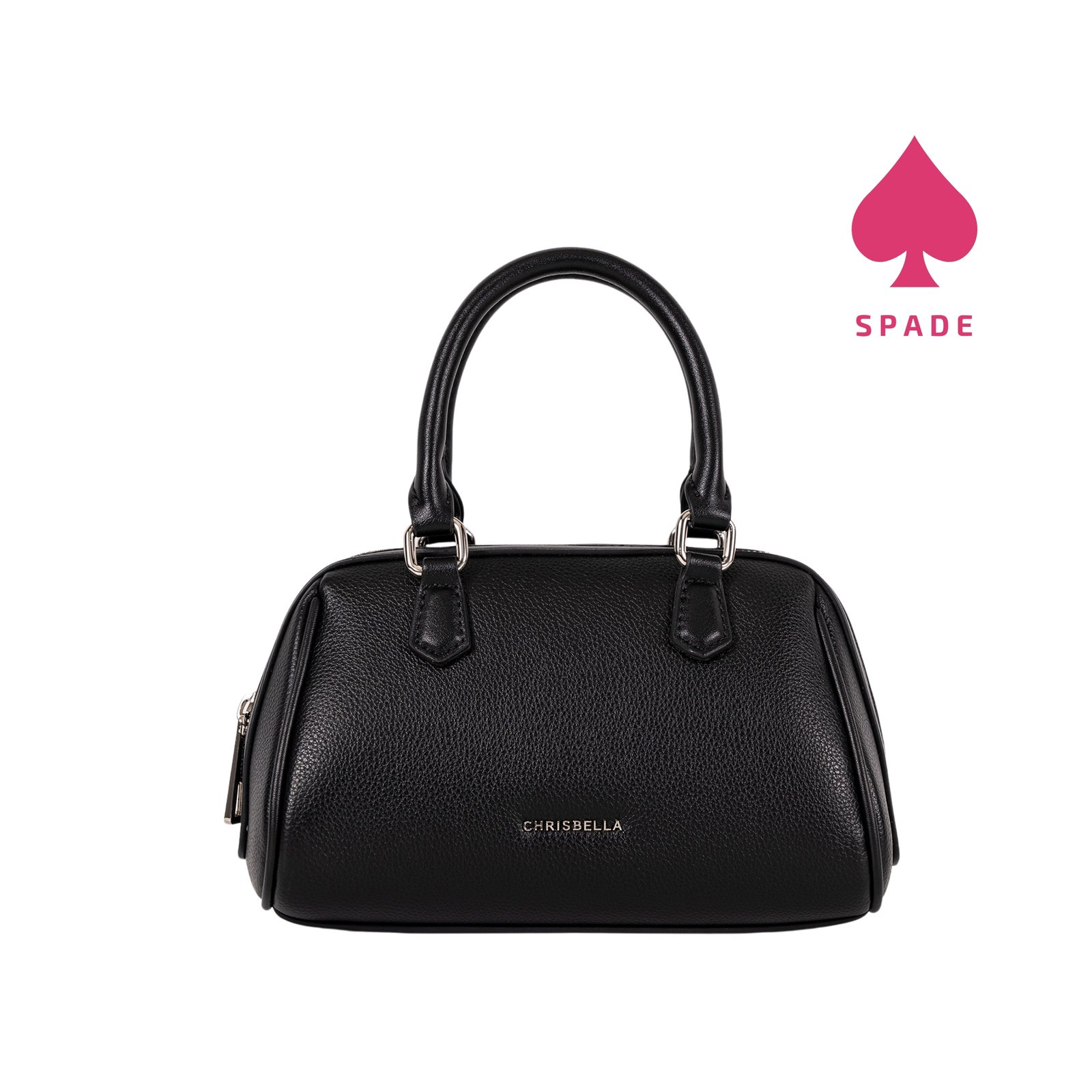 Chrisbella Classic Structured Top Handle Handbag