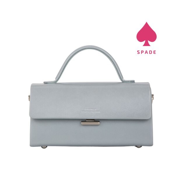 Chrisbella Classic Flap Top Handle Handbag