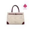 Chrisbella Buckle Detail Textured Handbag