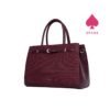 Chrisbella Buckle Detail Textured Handbag