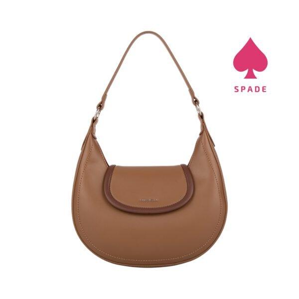 Chrisbella Contrast Trim Hobo Side Bag