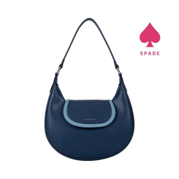 Chrisbella Contrast Trim Hobo Side Bag