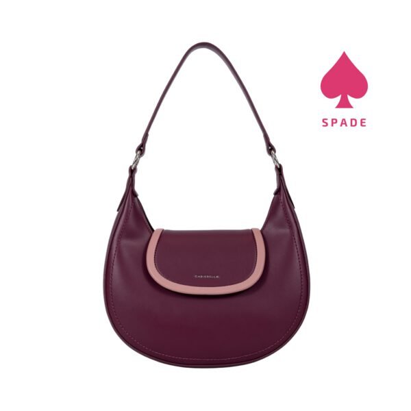 Chrisbella Contrast Trim Hobo Side Bag