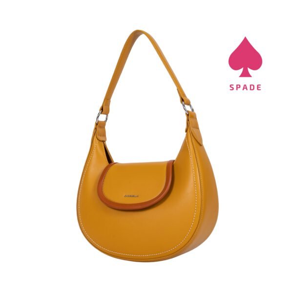 Chrisbella Contrast Trim Hobo Side Bag