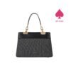 Chrisbella Textured Panel Structured Handbag