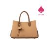 Chrisbella Floral Charm Structured Handbag