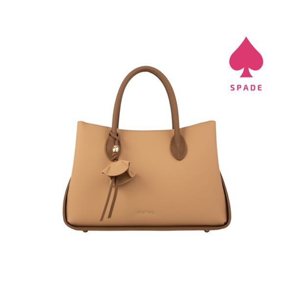 Chrisbella Floral Charm Structured Handbag