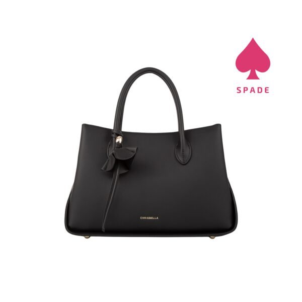 Chrisbella Floral Charm Structured Handbag