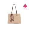Chrisbella Scarf Accent Structured Tote Bag