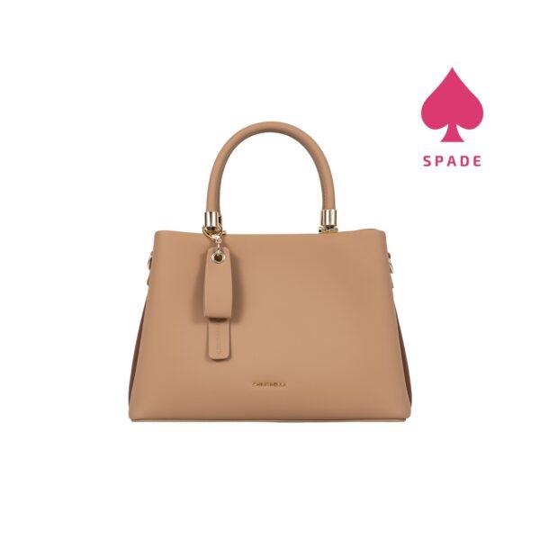 Chrisbella Structured Top Handle Handbag
