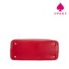 David Jones Croc-Embossed Structured Tote Handbag
