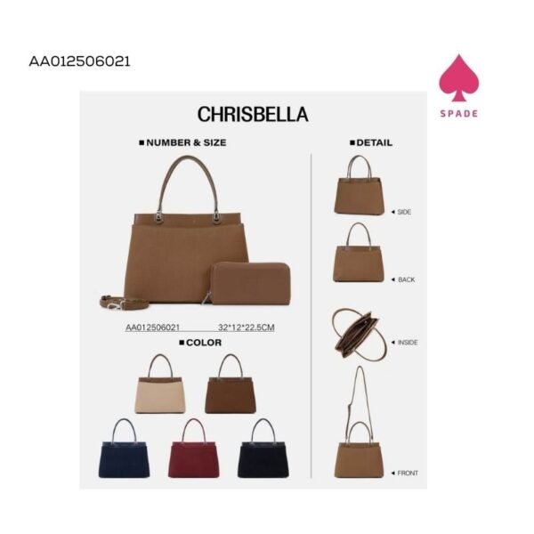 Chrisbella crimson grace handbag AA012506021