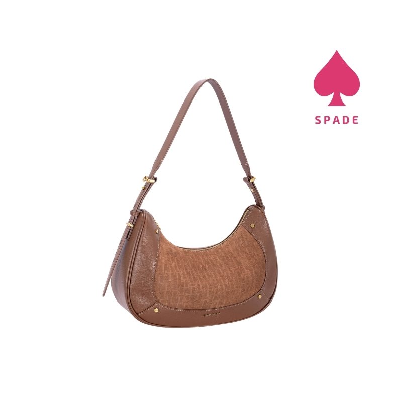 David Jones Monogram Crescent Shoulder Bag cm8719