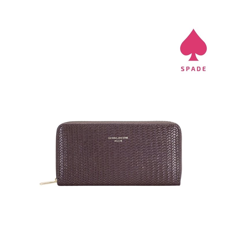 David Jones Braided Pattern Long Wallet P176-510
