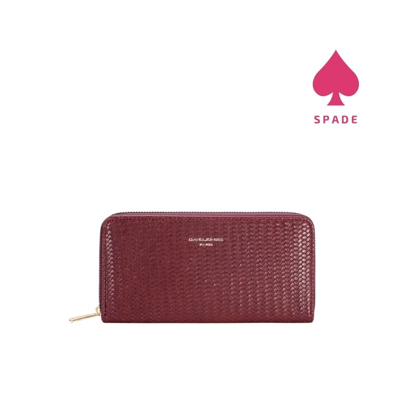 David Jones Braided Pattern Long Wallet P176-510