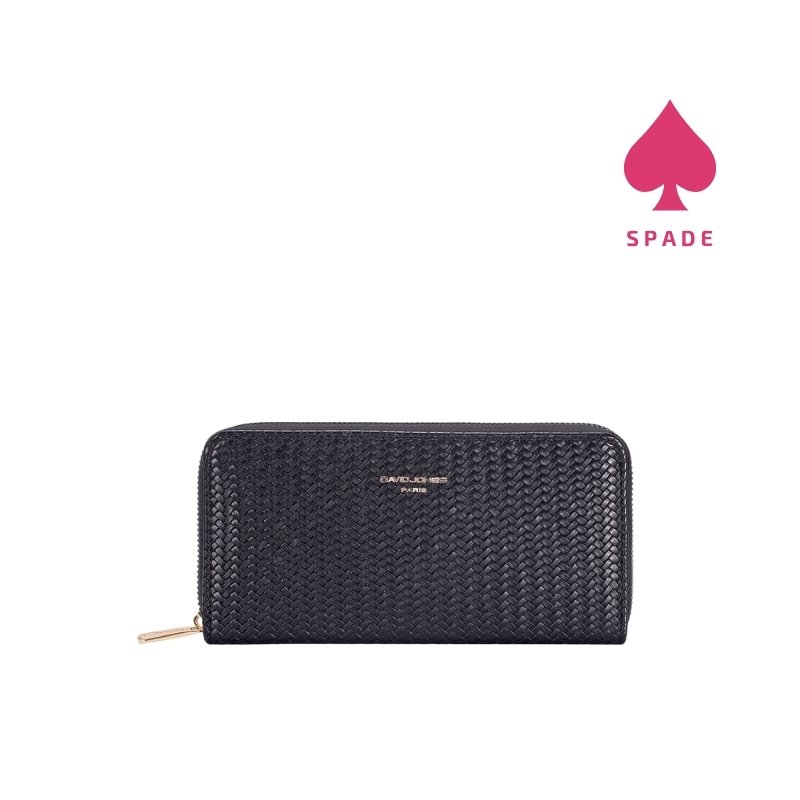 David Jones Braided Pattern Long Wallet P176-510